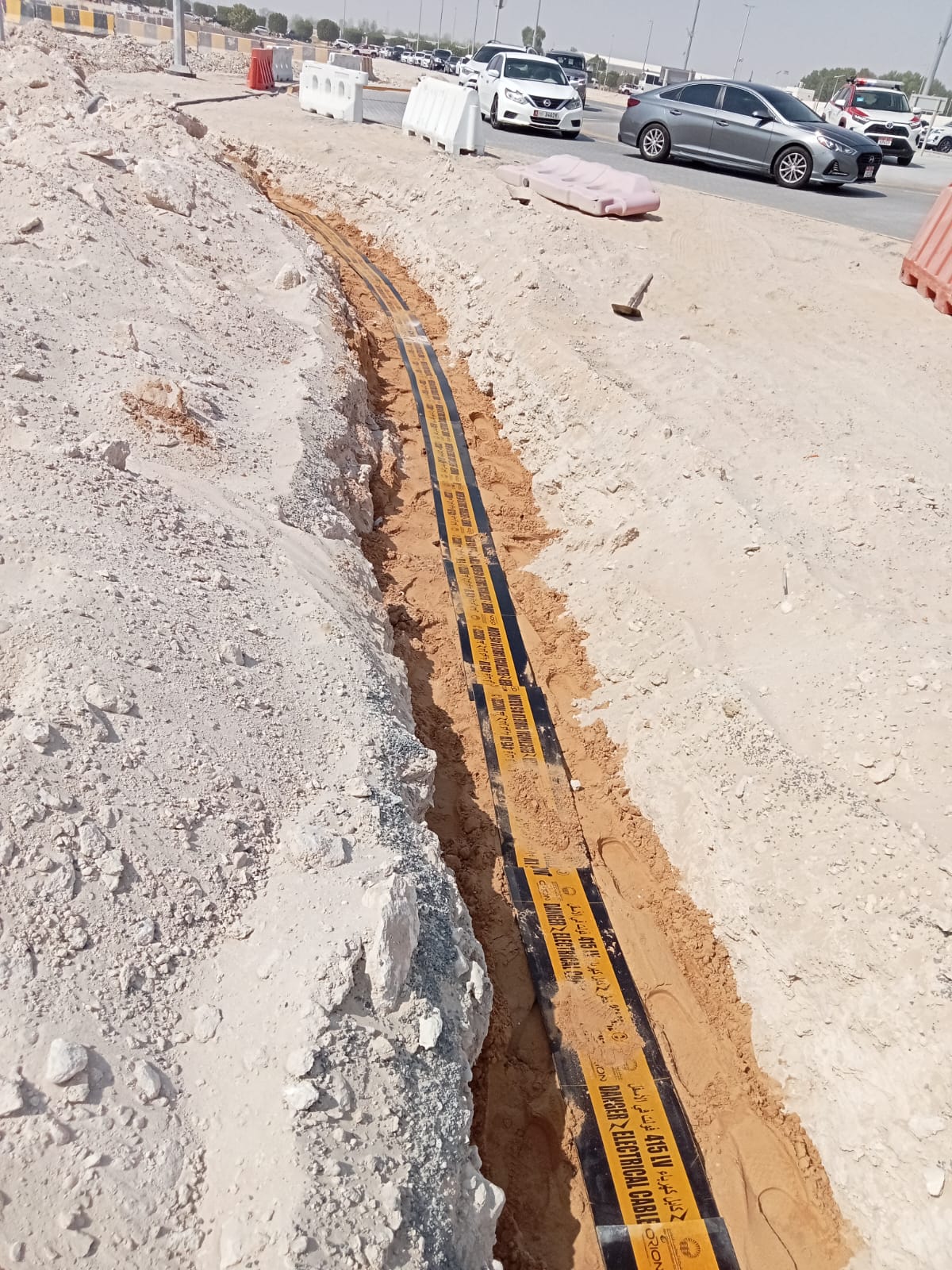  Supply & Laying of Low Voltage Cables for Electrical Services