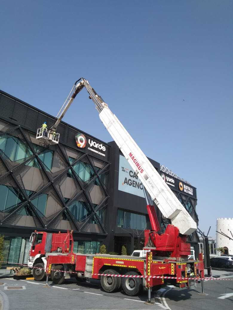 IVECO Truck Mounted manlift with 55M heigth