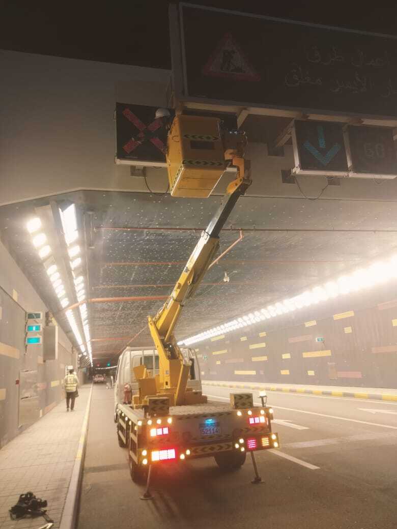 JAC Truck Mounted manlift with 9M height