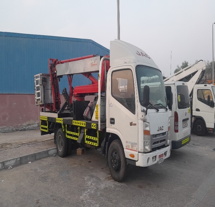 JAC Truck Mounted manlift with 15M heigth