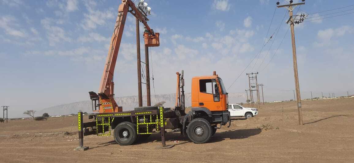 IVECO 4x4 Truck Mounted manlift with 23M heigth