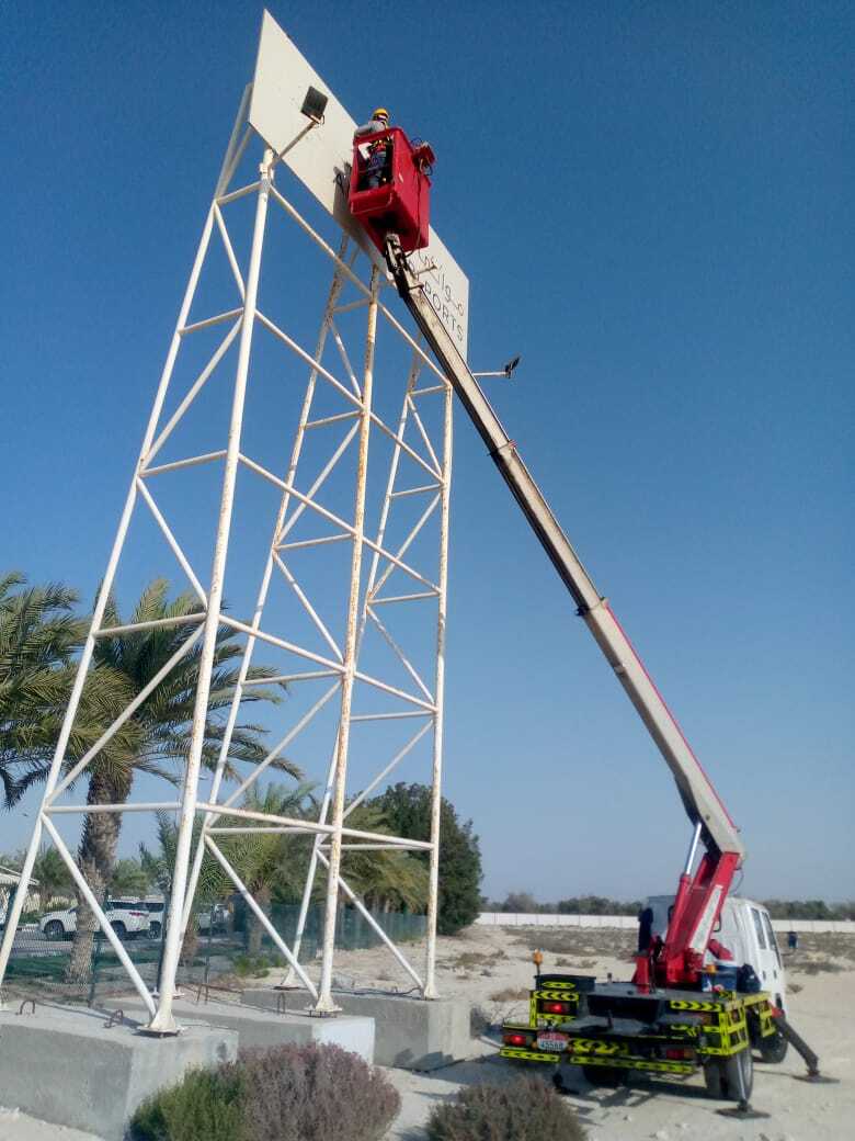 JAC Truck Mounted manlift of 16M height